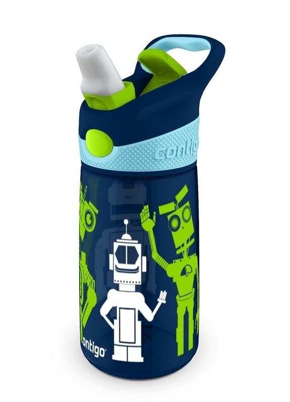 Contigo Kids Poppy Water Bottle with Autospout Lid & Straw - Blue - 20 fl oz