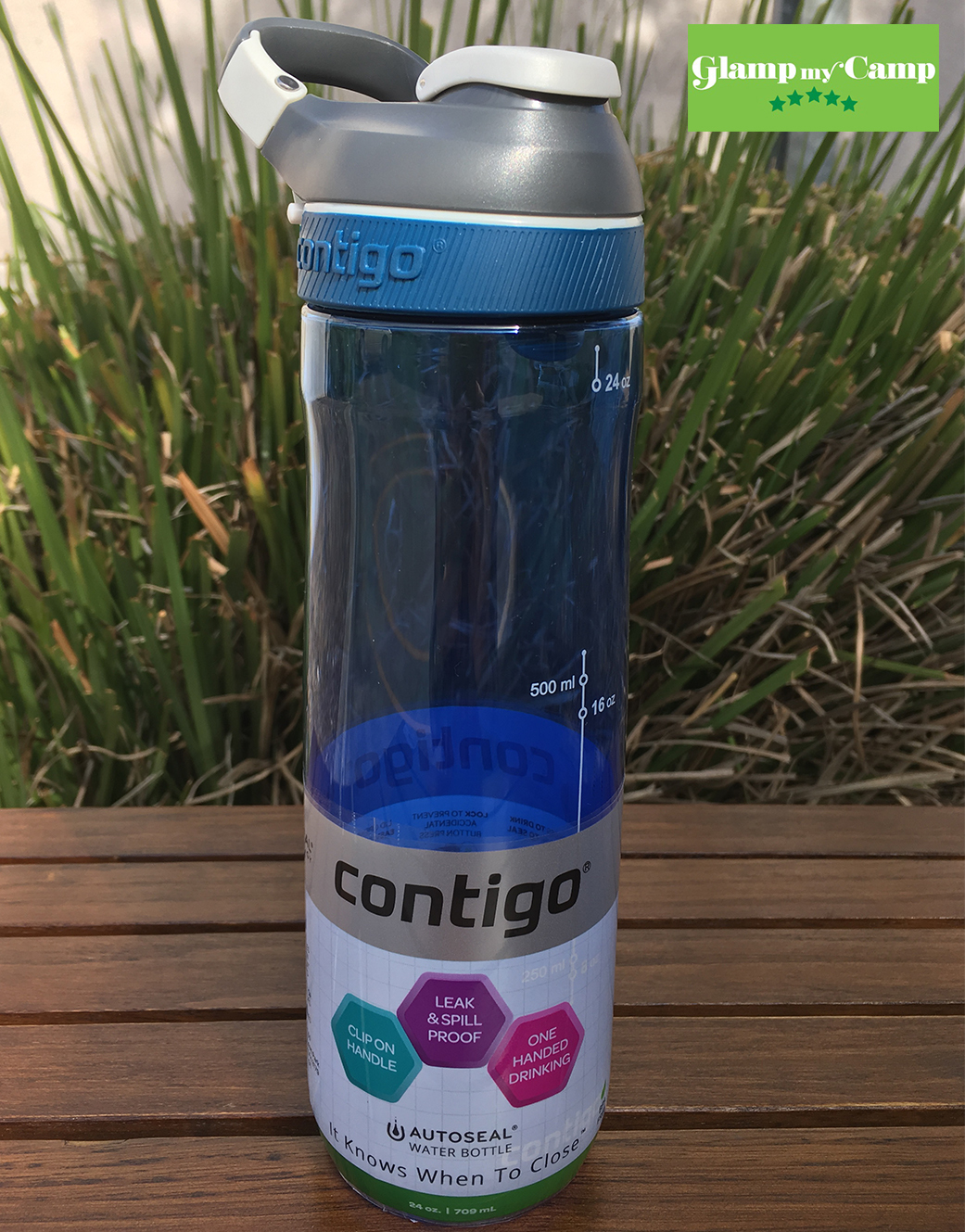 Contigo Leak-proof Autoseal Spill-proof Water Bottle, 25 Oz, Monaco 