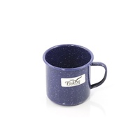 Falcon Enamel Mug 500ml - Blue with White Speckle