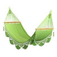 Hammock with Crochet (Green) - Large Size