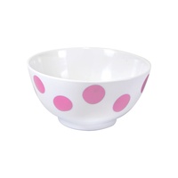 JAB Design Gelato Pop Melamine Cereal Bowl 15cm - Pink Spots