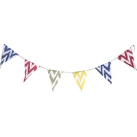 Cotton Canvas Bunting - Ikat