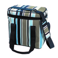 Avanti Cooler Bag-Blue Stripe