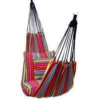 Designer Striped Cotton Hammock - Mixed Colours (Montana)
