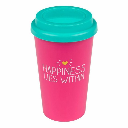 Happy Jackson Travel Mug - Happiness Lies Within