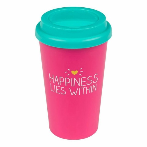 Happy Jackson Travel Mug - Happiness Lies Within