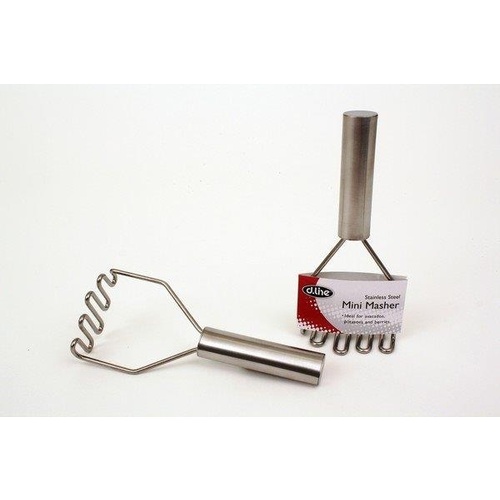 D-Line Mini Stainless Steel Potato Masher - 17cm