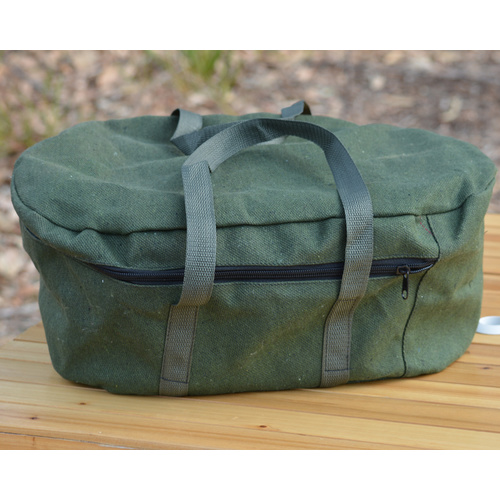 Canvas Oval Camp Oven Bag (9.5QT) - Green