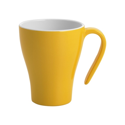 JAB Design Gelato Melamine Coffee Mug 350ML - Yellow