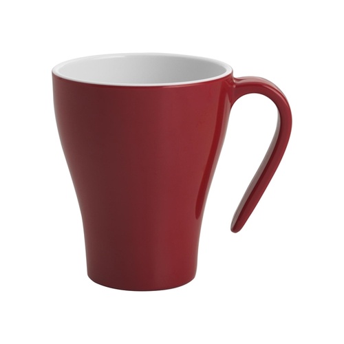 JAB Design Gelato Melamine Coffee Mug 350ML - Red
