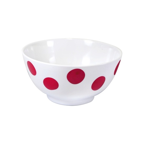 JAB Design Gelato Pop Melamine Cereal Bowl 15cm - Red Spots
