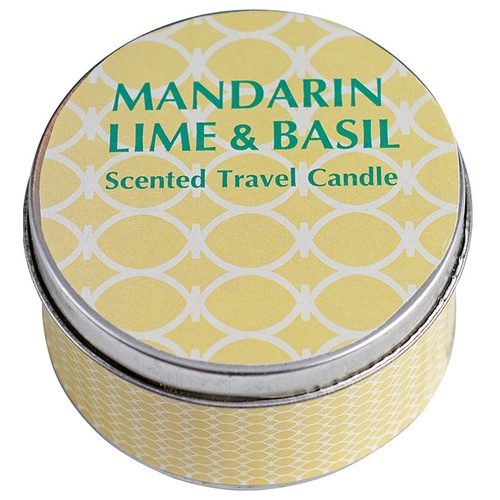 Envirotrend Scented Travel Candle - Mandarin, Lime & Basil