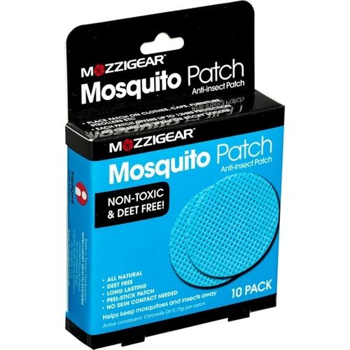 Mozzigear Mosquito Patch (Box of 10 patches)