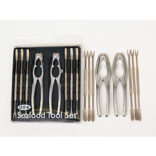 D-Line 8 Piece Seafood Tool Set