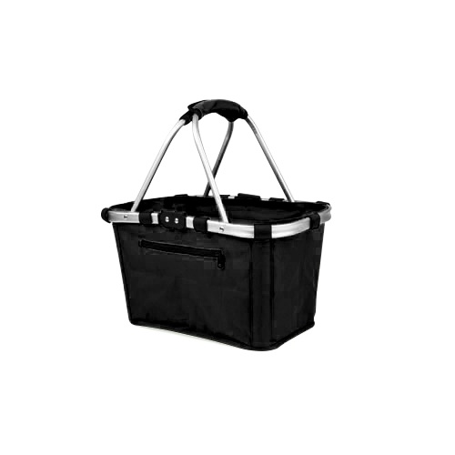 Shop & Go Collapsible Carry Basket - Black