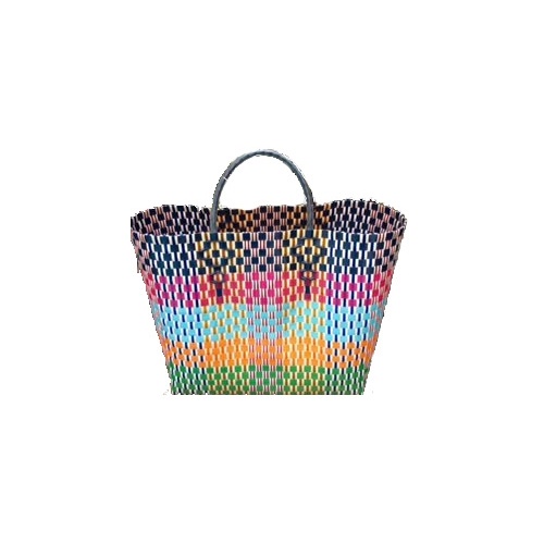 Woven Beach Tote - Sarah