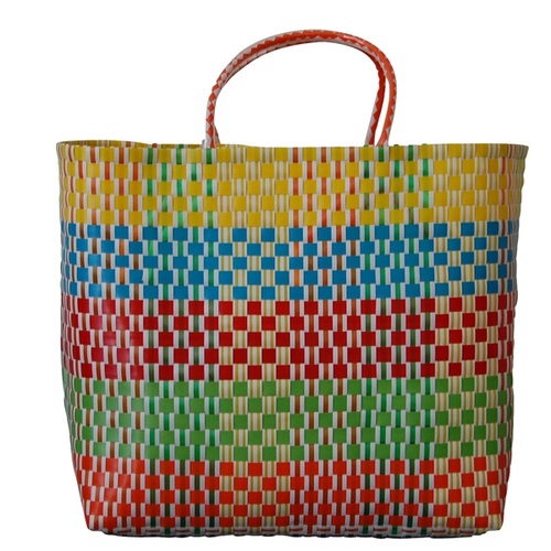 Woven Beach Tote - Sienna
