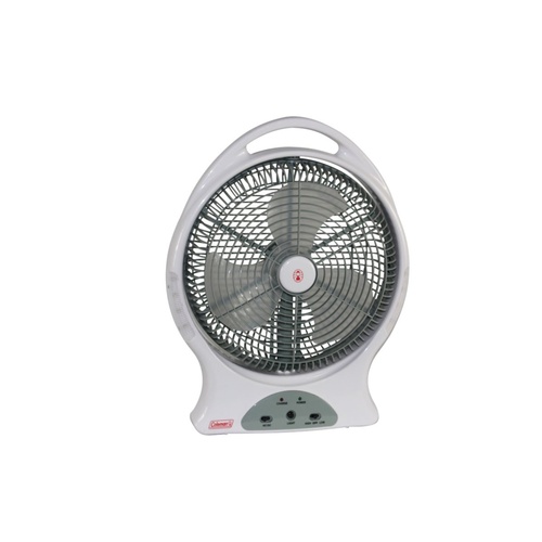 Coleman 12 Inch Rechargeable Fan with LED Lights