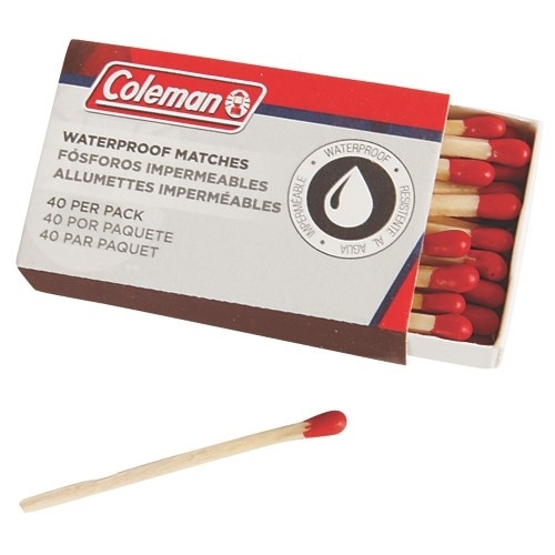 Coleman Waterproof Matches - 4 Packs