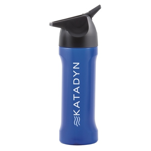 Katadyn Drinking Water Bottle 800ML - Blue Splash [Colour: Blue]