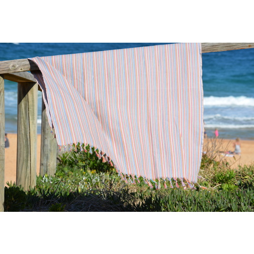 Compact Lifestyle Beach Party Turkish Towel – Miami