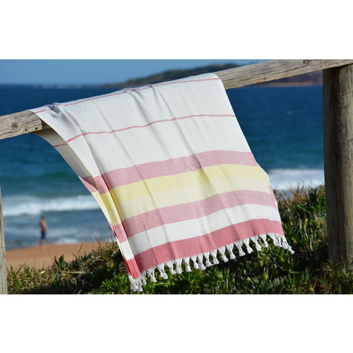 Compact Lifestyle Sea Dream Turkish Towel – Coral Reef